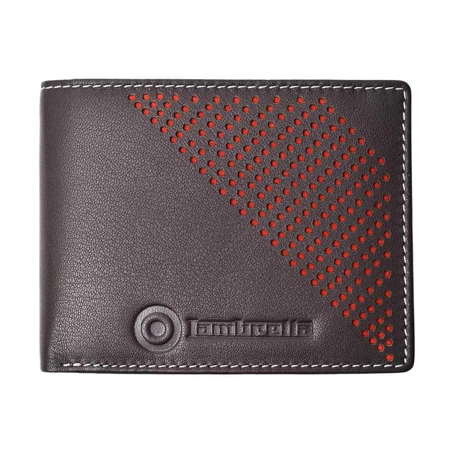 100% Leather. Width: 12cm. Height: 9cm. Design: Embossed, Logo, Punched. Compartments: 1 Main Compartment, Multiple Card Slots. Pockets: 1 Coin Pocket. Fabric Technology: RFID Blocking.