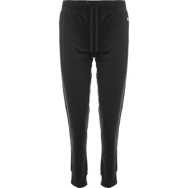 Step into comfort and style with the Champion Women's Rib Cuff Joggers in Black. Designed for ultimate relaxation and effortless style, these joggers are made from soft, durable fabric that feels great against the skin. The ribbed cuffs at the ankles provide a snug fit, ensuring the joggers stay in place while offering a flattering, tapered silhouette. The classic black color makes these joggers versatile, easily pairing with anything from casual tees to hoodies. Whether you're lounging at home, running errands, or heading to the gym, these joggers offer both comfort and a sporty-chic vibe.

Soft, breathable fabric for maximum comfort

Ribbed cuffs for a snug, tapered fit

Classic black color for easy styling with any outfit

Versatile design for casual wear, lounging, or light exercise

Iconic Champion branding for a signature streetwear look

The Champion Women's Rib Cuff Joggers in Black combine comfort, style, and performance, making them a must-have for any casual wardrobe.