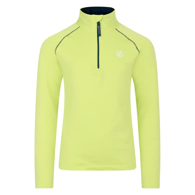 The Consist II Lightweight Core Stretch Midlayer. A midweight sweater with 4-way stretch. Made from recycled fabric, super soft to touch and brushed on the inside for fuzzy warmth. Supremely soft and quick-drying. Inner zip guard for comfort in motion and half-zip to get air when they need it. Wear for skiing, hiking, biking, tree climbing, skating or camping. Material: 95% Polyester, 5% Elastane. Ref: DKL3690VG.
