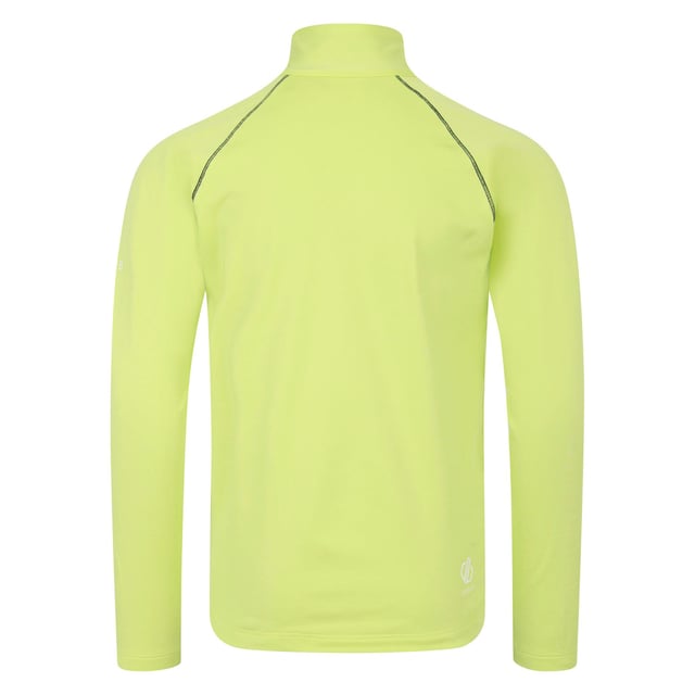 The Consist II Lightweight Core Stretch Midlayer. A midweight sweater with 4-way stretch. Made from recycled fabric, super soft to touch and brushed on the inside for fuzzy warmth. Supremely soft and quick-drying. Inner zip guard for comfort in motion and half-zip to get air when they need it. Wear for skiing, hiking, biking, tree climbing, skating or camping. Material: 95% Polyester, 5% Elastane. Ref: DKL3690VG.