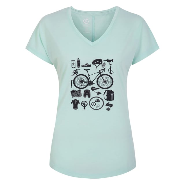 Het Dare 2b Calm T-shirt. Je blijft comfortabel met de lyocell-stof. Het polyester zorgt voor langdurige slijtage. Dankzij de natuurlijke antibacteriële geurbestrijding blijf je fris onderweg. Het is de perfecte yogalaag. Materiaal: 80% Polyester (gerecycled), 20% Lyocell. Ref: DWT7527M7.