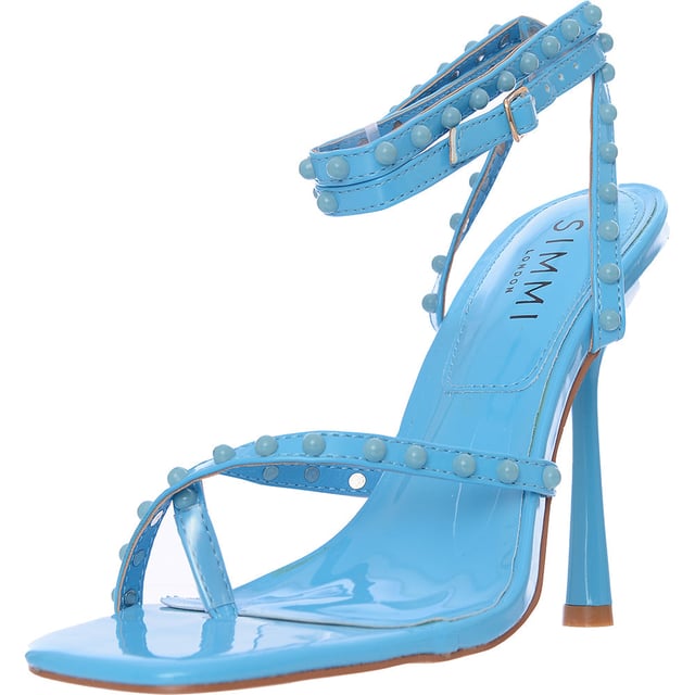Simmi London Womens Blue Beach Heeled Sandals Step into effortless style with the Simmi London Women's Blue Beach Heeled Sandals. These stunning sandals feature a vibrant blue color that adds a pop of brightness to any summer look. The chic, strappy design not only offers a secure fit but also creates a flattering silhouette for your feet. The medium-height heel adds just the right amount of elevation, making them perfect for everything from beachside parties to evening dinners. Crafted from high-quality materials, these sandals combine style and comfort, ensuring you stay fashionable and comfortable all day long.
Bold blue color for a vibrant, standout look
Strappy design for a secure and flattering fit
Medium-height heel for the perfect balance of comfort and style
Perfect for summer events, beach parties, or casual outings
High-quality materials for durability and comfort
The Simmi London Women's Blue Beach Heeled Sandals are the perfect accessory for adding a touch of elegance and color to your summer wardrobe.