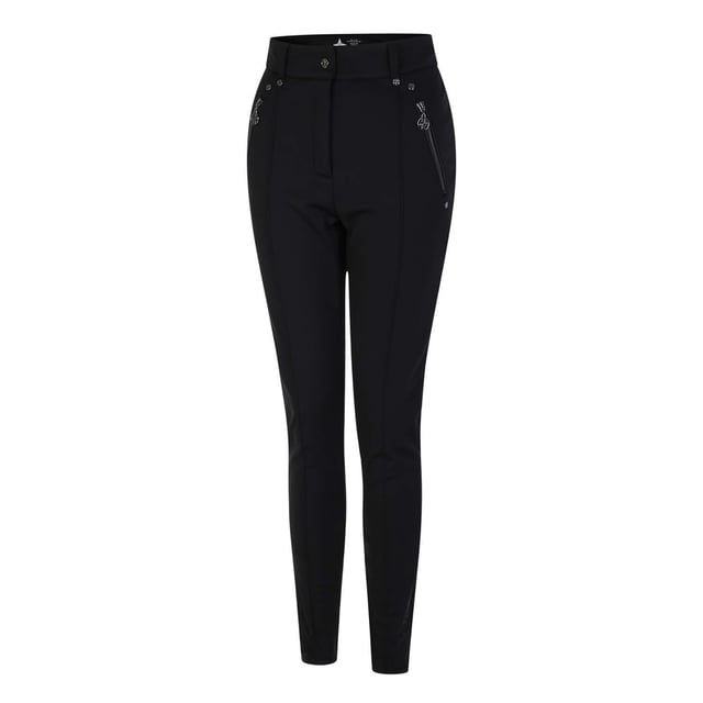 The slim fitting, shaped Regimented Pants are made of waterproof and breathable, lightweight fabric. Lined with soft fleece and featuring metal hardware for a touch of luxe. With zipped pockets to securely store your slope essentials. Material: 60% Polyester (Recycled), 40% Polyester. Ref: DWL521800.