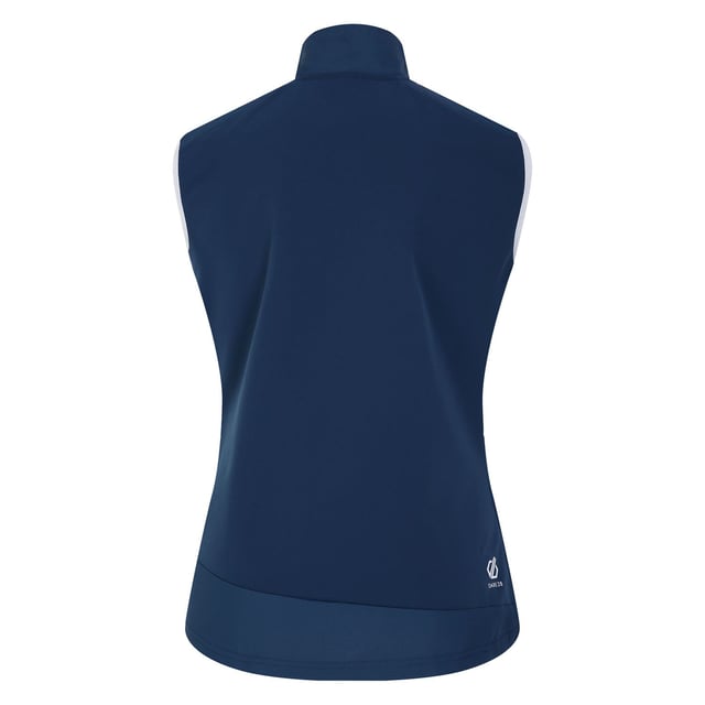 Het Dare 2b Avidly II vest. Het softshell gilet voor dames is gemaakt van stretchstof voor beweeglijkheid. Het heeft een waterafstotende coating en duurzame panelen voor langdurig dragen. Materiaal: 100% polyester. Ref: DWL567ZV7.