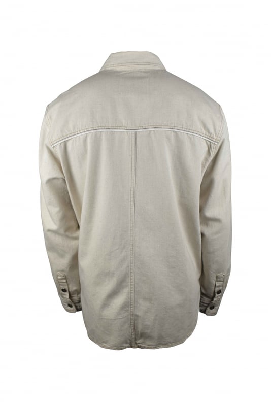 Chaqueta vaquera Pascuale blanca de Isabel Marant.Costuras a la vista.Cuello clásico.Un bolsillo con cremallera.Un bolsillo con cierre de botón.Bolsillo en el pecho.Botones en las asas.Cierre principal con botones.80% algodón, 20% cáñamo.