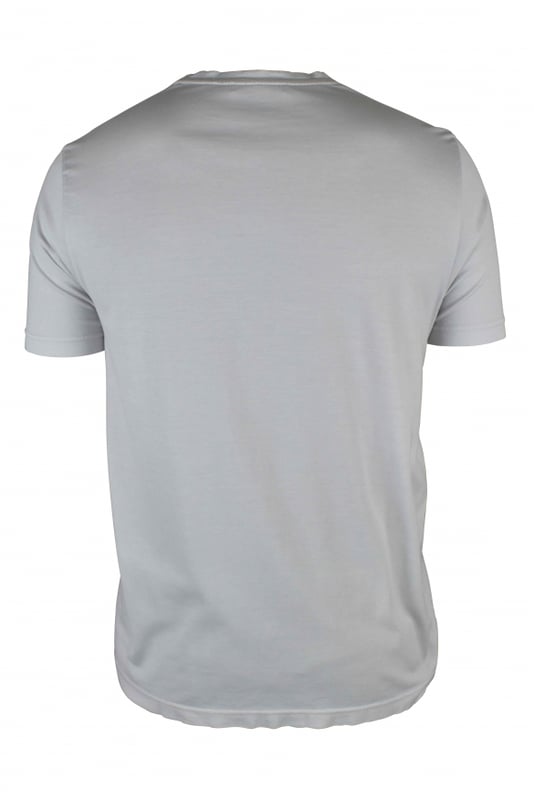 Camiseta Loro Piana de algodón beige.Cuello redondo.Mangas cortas. Made in Italy.