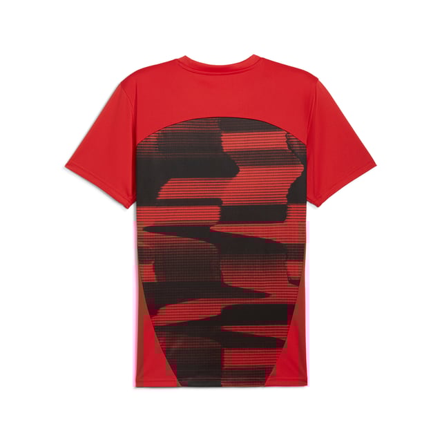 PRODUCT STORY: Feel like one of the team in this official AC Milan pre-match jersey. dryCELL tech wicks away sweat while the iconic Rossoneri crest on the chest lets you represent the team with pride. Forza Milan! FEATURES & BENEFITS: dryCELL: Performance technology designed to wick moisture from the body and keepyou free of sweat during exercise; Made with 100% recycled material excluding trims & decorations. DETAILS: Slim fit; 145 gsm, Jersey; Crew neck; Short sleeves; Official team branding.  Our model is 185 cm tall and is wearing size M UK.