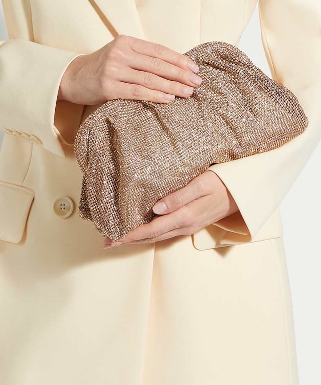 Gold Acrylic Box Geometric Evening Bag Clutch Bags Elegent Chain Women Handbag for Party Shoulder Bag for Wedding/Dating/Party