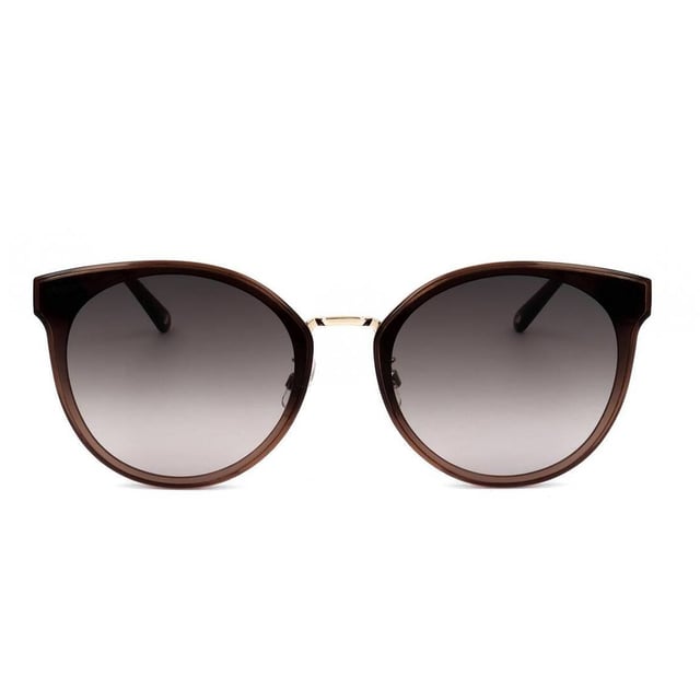 SK0296-K Sonnenbrille mit rundem Acetatrahmen für Damen.

 Form und Design:
 - Diese Damen-Sonnenbrille zeichnet sich durch ein modernes Design mit einer abgerundeten Katzenaugenform aus, die das Gesicht stilisiert und eine elegante Note verleiht.

 Rahmenmaterial:
 - Der Vorderrahmen dieser Brille besteht aus Acetat.
 - Acetat sorgt für Stärke, Flexibilität und ein poliertes Finish.

 Koteletten:
 - Bügel aus Metall mit Acetatenden.
 - Sie verfügen über ein elegantes dekoratives Detail in Form eines Schwans mit in einen der Bügel eingelassenen Kristallen.

 Markendetails:
 - Markengravur auf der Linse und den Bügeln.

 Gläser:
 - Die Linsen sind von hoher Qualität.
 - 100% UV-Schutz.

 Inklusive Originaletui, Zertifikaten und Reinigungstuch.
 Maßnahmen: Hohe Linse: 64 mm. Steg: 17 mm. Bügel: 140 mm.
 Komposition: Acetat, Metall
 Pflege:
Verwenden Sie ein weiches, sauberes Mikrofasertuch.
 Vermeiden Sie die Verwendung von scheuernden Reinigungsmitteln.