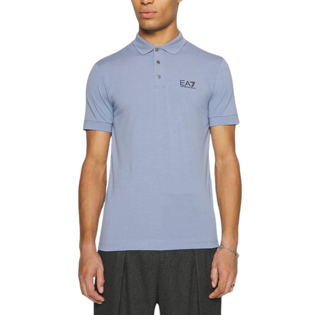 EA7 Men's Polo T-Shirts
Made In Vietnam
Regular Fit
Classic polo-shirt collar with three buttons
Short sleeve
Two side slits
Contrasting EA7 logo on the chest
95% Cotton, 5% Elastane
Stretchable
Lightweight
Machine wash at 30 °C, do not tumble dry, do not bleach