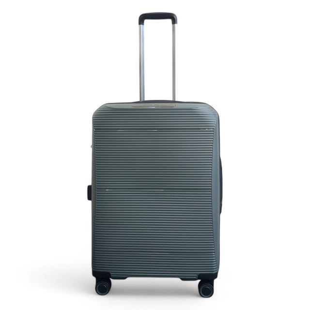Maleta rígida expandible de polipropileno rosa con 8 ruedas para viaje, vacaciones y cabina Viaje con confianza y estilo usando este equipaje rígido expandible. Diseñado para ofrecer máximo espacio, seguridad y durabilidad, estos estuches son perfectos para cualquier viaje, ya sea una escapada corta o unas vacaciones prolongadas. Características: • Construcción rígida duradera: los exteriores robustos y resistentes a los impactos protegen sus pertenencias, incluso en los viajes más difíciles. • Capacidad expandible: expanda fácilmente su equipaje hasta en un 20% con la función de expansión con cremallera, creando espacio adicional para recuerdos y más. • Cerradura de combinación TSA: la seguridad incorporada garantiza que sus objetos de valor se mantengan seguros mientras cumple con los estándares de seguridad de viaje para un fácil acceso al aeropuerto. • Sistema giratorio de 4 ruedas: deslícese sin esfuerzo a través de aeropuertos o estaciones de tren abarrotados con una maniobrabilidad suave de 360°, que ofrece una estabilidad y un manejo mejorados. Tamaño y especificaciones: • Cabina: 55 x 39 x 24 cm (se expande a 29 cm) | Peso: 2.7 kg | Capacidad: 50L • Mediano: 68 x 47,5 x 28 cm (se expande a 33 cm) | Peso: 3,8 kg | Capacidad: 90L • Grande: 78 x 54,5 x 33 cm (se expande a 38 cm) | Peso: 4,7 kg | Capacidad: 110L NOTA: Estas maletas se venden individualmente, no como un conjunto, así que seleccione su tamaño preferido antes de realizar el pedido.