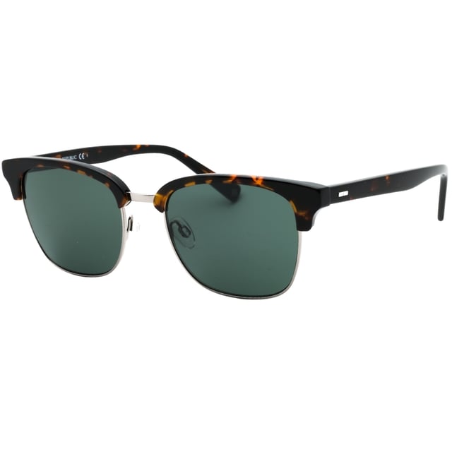 Brand New Havana Banana Republic Sunglasses, Lens Width = 53mm, Nose Bridge Width = 19mm, Arm Length = 145mm, Sunglasses, Sunglasses Case, Cleaning Cloth and Care Instructions all Included, 100% Protection Against UVA & UVB Sunlight and Conform to British Standard EN 1836:2005, Green Lens Sunglasses, 100% Plastic