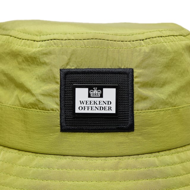 Signature embossed metal badge.Holiday-Festival essential.100% Nylon.