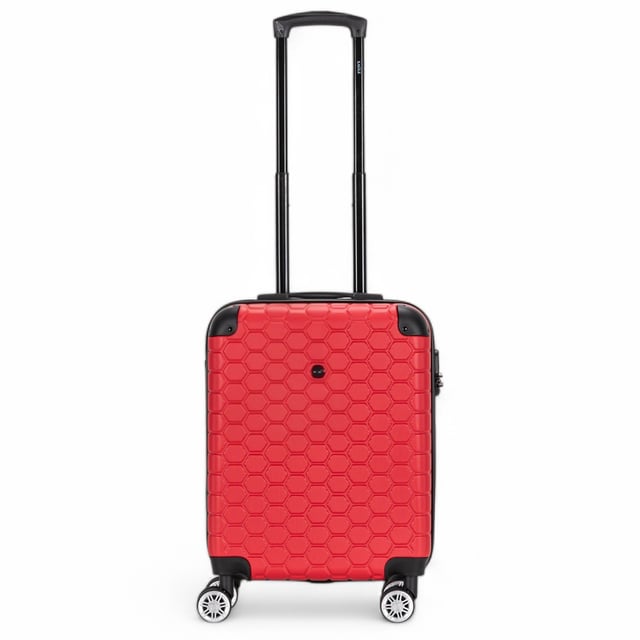 Designed for the modern traveller, this Hardshell Cabin Luggage offers a perfect balance of durability, security, and added space. Whether you're flying for business or leisure, these stylish cases are built to provide smooth, easy movement while keeping your belongings safe.
Features:
•	Durable Hardshell Design – Solid, impact-resistant exterior to protect your luggage from bumps and impacts during your travels.
•	Integrated Combination Lock – Built-in TSA-compliant lock ensures your luggage remains secure and easily accessible for airport security.
•	8-Wheel Spinner System – Dual 4-wheel design allows for smooth, 360° rotation, making maneuvering your luggage a breeze.
Size & Specifications:
•	Cabin: 55 x 40 x 20 cm | Weight: 2.9 kg | Capacity: 37L