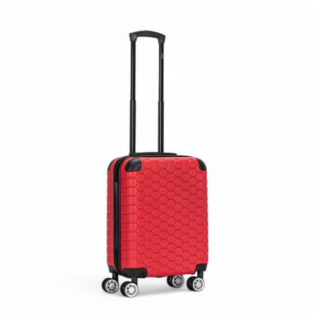 Designed for the modern traveller, this Hardshell Cabin Luggage offers a perfect balance of durability, security, and added space. Whether you're flying for business or leisure, these stylish cases are built to provide smooth, easy movement while keeping your belongings safe.
Features:
•	Durable Hardshell Design – Solid, impact-resistant exterior to protect your luggage from bumps and impacts during your travels.
•	Integrated Combination Lock – Built-in TSA-compliant lock ensures your luggage remains secure and easily accessible for airport security.
•	8-Wheel Spinner System – Dual 4-wheel design allows for smooth, 360° rotation, making maneuvering your luggage a breeze.
Size & Specifications:
•	Cabin: 55 x 40 x 20 cm | Weight: 2.9 kg | Capacity: 37L