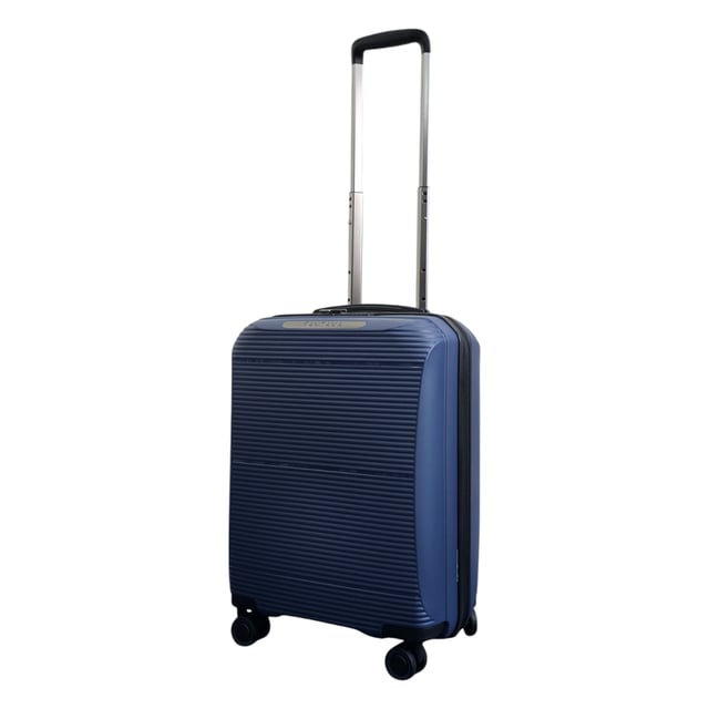Maleta de cabina rígida expandible de PP de 55 x 39 x 24 cm. Apta para Easyjet y Ryanair. Viaje con confianza y estilo con esta maleta de cabina rígida expandible. Diseñada para ofrecer el máximo espacio, seguridad y durabilidad, esta maleta es perfecta para cualquier viaje, ya sea una escapada corta o unas vacaciones prolongadas. Características: • Construcción rígida duradera: el exterior resistente a los impactos protege sus pertenencias, incluso en los viajes más difíciles. • Capacidad expandible: expanda fácilmente su equipaje hasta un 20% con la función de expansión con cremallera, creando espacio adicional para recuerdos y más. • Cerradura de combinación TSA: la seguridad incorporada garantiza que sus objetos de valor se mantengan seguros y cumple con los estándares de seguridad de viaje para facilitar el acceso al aeropuerto. • Sistema giratorio de 4 ruedas: deslícese sin esfuerzo por aeropuertos o estaciones de tren abarrotados con una suave maniobrabilidad de 360°, que ofrece mayor estabilidad y manejo. Tamaño y especificaciones: • Cabina: 55 x 39 x 24 cm (se expande a 29 cm) | Peso: 2.7 kg | Capacidad: 50 L
