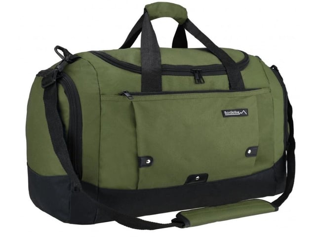 Bolso de mano grande para fin de semana, bolso de mano para cabina, bolso de viaje deportivo para gimnasio Bolso de mano grande para fin de semana, bolso de mano para cabina, bolso de deporte para gimnasio Este bolso de mano de viaje es la solución ideal para sortear las restricciones de vuelo. Fabricado con poliéster 600D duradero con amplio espacio para tus pertenencias, este bolso está diseñado para soportar los rigores de los viajes de vacaciones. CONQUISTA LAS RESTRICCIONES DE EMBALAJE DEL AEROPUERTO: diseñado cuidadosamente para cumplir con los requisitos de la mayoría de las aerolíneas principales, lo que garantiza un viaje sin complicaciones. CORREA AJUSTABLE DESMONTABLE: perfecta para transportar cargas más pesadas o para la comodidad de tener las manos libres. La cremallera doble de la solapa superior ofrece un acceso rápido y fácil. La correa se ajusta de 57 a 94 cm. 2 BOLSILLOS EXTERIORES: guarda cómodamente artículos esenciales como pasaportes, carteras, teléfonos o dinero en efectivo en estos bolsillos de fácil acceso. LIGERO Y DURADERO: hecho de poliéster 600D, este bolso es ligero y resistente, lo que proporciona mayor seguridad para tus pertenencias. BOLSA DE DEPORTE/GIMNASIO PERFECTA: Versátil para viajar, ideal también como bolsa de gimnasio o deportiva. Con su robusta construcción, amplio interior y bolsillos adicionales, esta bolsa está lista para cualquier aventura. DIMENSIONES Grande: Alto: 31 cm | Ancho: 52 cm | Fondo: 25 cm | Peso: 0,8 kg