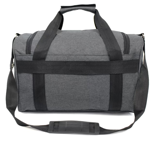 Holdall Carry On 40x 20 x25cm Under-seat Travel Cabin Bag for Ryanair, Easy Jet Holdall Carry On 40x 20 x25cm Under-seat Travel Cabin Bag for Ryanair, Easy Jet
RYANAIR-FRIENDLY - Specifically designed to meet Ryanair's free carry-on requirements, helping you avoid extra baggage fees. Also cabin-approved for other major airlines such as British Airways, Emirates, Lufthansa, Virgin Atlantic, KLM, and more.
CABIN-APPROVED FOR MOST AIRLINES - Approved for cabin use with major airlines including British Airways, Ryanair, EasyJet, Emirates, Jet2, KLM, Virgin Atlantic, and others.
SECURE ATTACHMENT - The back strap fits securely over any telescopic suitcase handle. Simply release the Velcro strip and slide the strap over the handle for a snug fit.
ULTRA-LIGHTWEIGHT - Made from lightweight polyester material, this bag weighs just 350g, allowing you to maximize your packing capacity.
ADJUSTABLE SHOULDER STRAP - The adjustable crossbody strap can be extended up to 105cm (41 inches) for a customized fit.
DIMENSIONS: Height: 20cm | Width: 40cm | Depth: 25cm
20 Litre Capacity