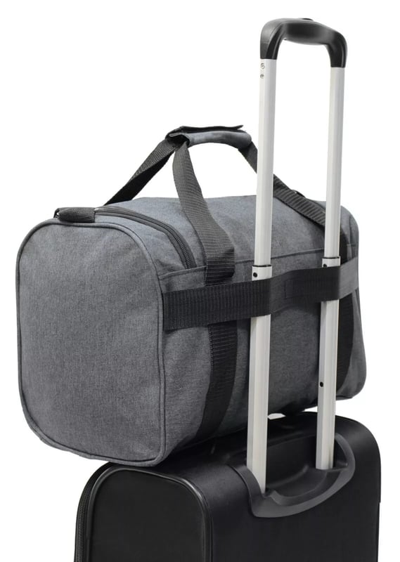 Holdall Carry On 40x 20 x25cm Under-seat Travel Cabin Bag for Ryanair, Easy Jet Holdall Carry On 40x 20 x25cm Under-seat Travel Cabin Bag for Ryanair, Easy Jet
RYANAIR-FRIENDLY - Specifically designed to meet Ryanair's free carry-on requirements, helping you avoid extra baggage fees. Also cabin-approved for other major airlines such as British Airways, Emirates, Lufthansa, Virgin Atlantic, KLM, and more.
CABIN-APPROVED FOR MOST AIRLINES - Approved for cabin use with major airlines including British Airways, Ryanair, EasyJet, Emirates, Jet2, KLM, Virgin Atlantic, and others.
SECURE ATTACHMENT - The back strap fits securely over any telescopic suitcase handle. Simply release the Velcro strip and slide the strap over the handle for a snug fit.
ULTRA-LIGHTWEIGHT - Made from lightweight polyester material, this bag weighs just 350g, allowing you to maximize your packing capacity.
ADJUSTABLE SHOULDER STRAP - The adjustable crossbody strap can be extended up to 105cm (41 inches) for a customized fit.
DIMENSIONS: Height: 20cm | Width: 40cm | Depth: 25cm
20 Litre Capacity