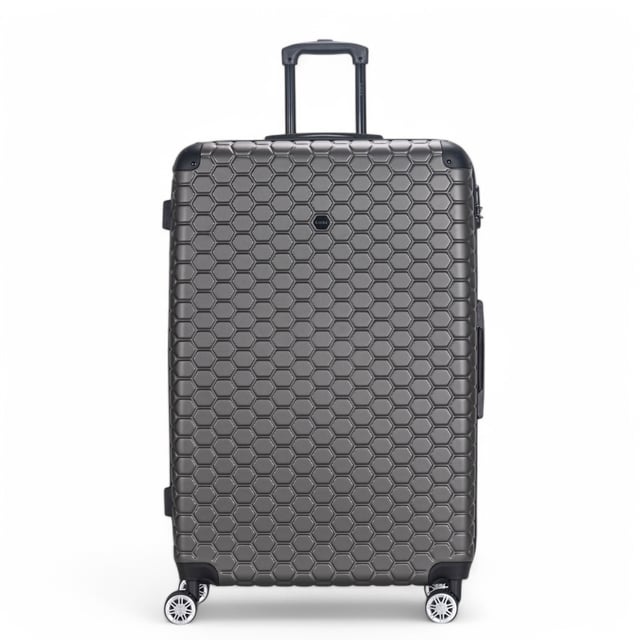 Expandable Extra Large Hard Shell ABS 8 Wheel Luggage Travel Suitcase Designed for the modern traveller, this Expandable Extra Large Hardshell Luggage offers a perfect balance of durability, security, and added space. Whether you're flying for business or leisure, these stylish cases are built to provide smooth, easy movement while keeping your belongings safe.
Features:
• Durable Hardshell Design – Solid, impact-resistant exterior to protect your luggage from bumps and impacts during your travels.
• Expandable Storage – Add up to 20% more space with the expansion zip, perfect for packing extra items or souvenirs.
• Integrated Combination Lock – Built-in TSA-compliant lock ensures your luggage remains secure and easily accessible for airport security.
• 8-Wheel Spinner System – Dual 4-wheel design allows for smooth, 360° rotation, making maneuvering your luggage a breeze.
Size & Specifications:
• XLarge: 87 x 57 x 34 cm | Weight: 5.2 kg | Capacity: 135L
With its tough exterior and ample storage capacity, this luggage ensures you travel smart, organized, and in style.