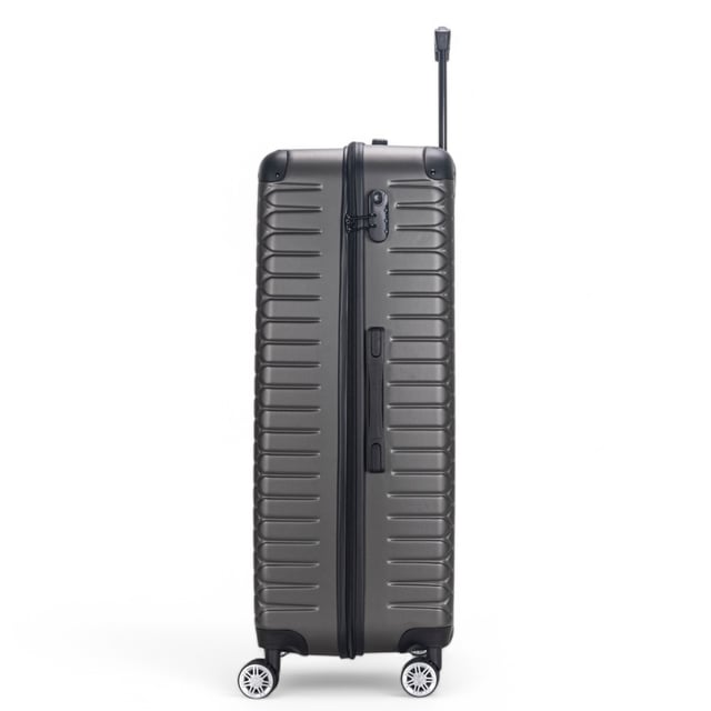 Expandable Extra Large Hard Shell ABS 8 Wheel Luggage Travel Suitcase Designed for the modern traveller, this Expandable Extra Large Hardshell Luggage offers a perfect balance of durability, security, and added space. Whether you're flying for business or leisure, these stylish cases are built to provide smooth, easy movement while keeping your belongings safe.
Features:
• Durable Hardshell Design – Solid, impact-resistant exterior to protect your luggage from bumps and impacts during your travels.
• Expandable Storage – Add up to 20% more space with the expansion zip, perfect for packing extra items or souvenirs.
• Integrated Combination Lock – Built-in TSA-compliant lock ensures your luggage remains secure and easily accessible for airport security.
• 8-Wheel Spinner System – Dual 4-wheel design allows for smooth, 360° rotation, making maneuvering your luggage a breeze.
Size & Specifications:
• XLarge: 87 x 57 x 34 cm | Weight: 5.2 kg | Capacity: 135L
With its tough exterior and ample storage capacity, this luggage ensures you travel smart, organized, and in style.