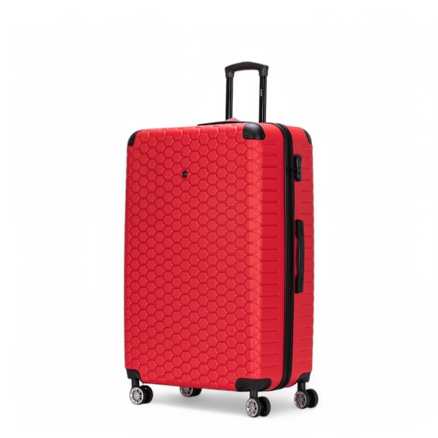 Expandable Extra Large Hard Shell ABS 8 Wheel Luggage Travel Suitcase Designed for the modern traveller, this Expandable Extra Large Hardshell Luggage offers a perfect balance of durability, security, and added space. Whether you're flying for business or leisure, these stylish cases are built to provide smooth, easy movement while keeping your belongings safe.
Features:
• Durable Hardshell Design – Solid, impact-resistant exterior to protect your luggage from bumps and impacts during your travels.
• Expandable Storage – Add up to 20% more space with the expansion zip, perfect for packing extra items or souvenirs.
• Integrated Combination Lock – Built-in TSA-compliant lock ensures your luggage remains secure and easily accessible for airport security.
• 8-Wheel Spinner System – Dual 4-wheel design allows for smooth, 360° rotation, making maneuvering your luggage a breeze.
Size & Specifications:
• XLarge: 87 x 57 x 34 cm | Weight: 5.2 kg | Capacity: 135L
With its tough exterior and ample storage capacity, this luggage ensures you travel smart, organized, and in style.