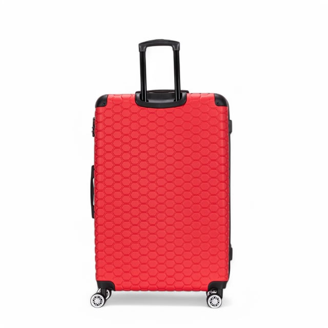 Expandable Extra Large Hard Shell ABS 8 Wheel Luggage Travel Suitcase Designed for the modern traveller, this Expandable Extra Large Hardshell Luggage offers a perfect balance of durability, security, and added space. Whether you're flying for business or leisure, these stylish cases are built to provide smooth, easy movement while keeping your belongings safe.
Features:
• Durable Hardshell Design – Solid, impact-resistant exterior to protect your luggage from bumps and impacts during your travels.
• Expandable Storage – Add up to 20% more space with the expansion zip, perfect for packing extra items or souvenirs.
• Integrated Combination Lock – Built-in TSA-compliant lock ensures your luggage remains secure and easily accessible for airport security.
• 8-Wheel Spinner System – Dual 4-wheel design allows for smooth, 360° rotation, making maneuvering your luggage a breeze.
Size & Specifications:
• XLarge: 87 x 57 x 34 cm | Weight: 5.2 kg | Capacity: 135L
With its tough exterior and ample storage capacity, this luggage ensures you travel smart, organized, and in style.