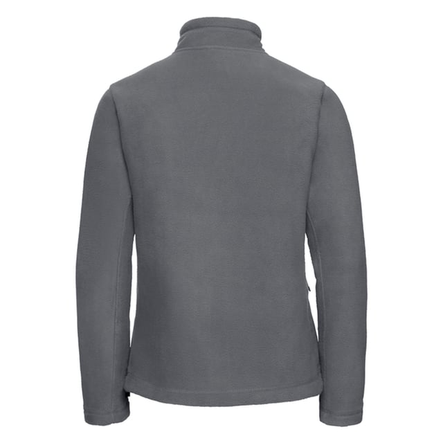 100% Polyester. Gewebe: Anti-Pilling, Fleece. Design: Unifarben. GSM (Gramm pro Quadratmeter): 320. Durchgehender Reißverschluss. Verkleidet, Ungefüttert. Passform: Geformt. Taschenart: Zwei Seitentaschen, Reißverschluss, Umgekehrter Reißverschluss, Mit Mesh gefüttert. Nachhaltigkeit: Amfori-Freigabe, Better Cotton Initiative, BSCI, Verein für faire Arbeit, Oeko-Tex Standard 100 zertifiziert. Saum: Expander-Kordel. Hochgeschnittener Kragen. Bündchen: Gesäumt. Langärmlig. XS: 81,28 cm. S: 86,36 cm. M: 90,17 cm. L: 96,52 cm. XL: 102 cm.
