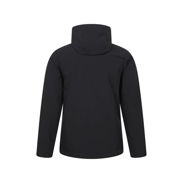 Elastan, Polyamid, Polyester. Gewebe: Netzmaterial, Softshell, Stretch. Design: Logo, Unifarben. Gewebetechnik: Dauerhaft wasserabweisende Oberfläche, Leicht, Ohne PFC (per- und polyfluorierte Chemikalien), Wasserbeständig. Mit Kapuze. Langärmlig. Bündchen: Klettverschlusslasche. Kapuzenmerkmale: Aufnähen. Taschenart: Zwei Seitentaschen, Reißverschluss, 1 Brusttasche. Durchgehender Reißverschluss. XS: 88,9 cm. S: 93,98 cm. M: 102 cm. L: 109 cm. XL: 116,84 cm. XXL: 124,46 cm. 3XL: 134,5 cm. 4XL: 142 cm.