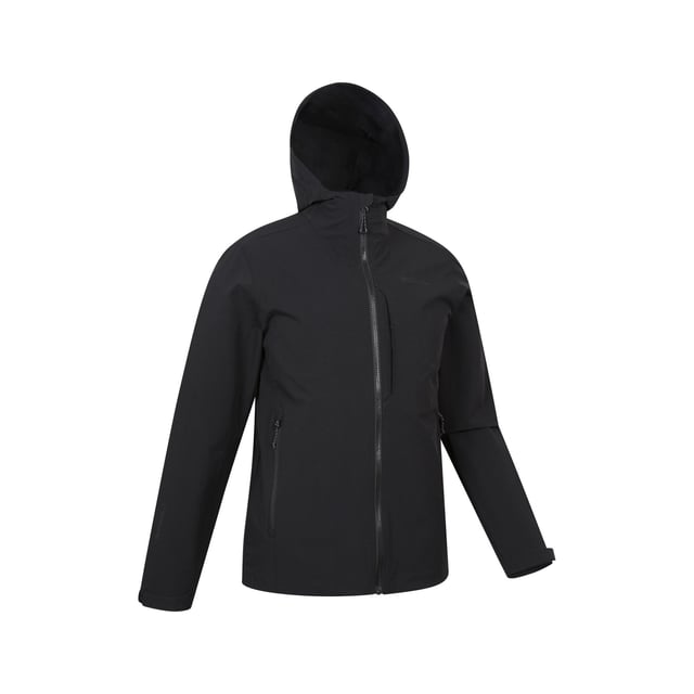 Elastan, Polyamid, Polyester. Gewebe: Netzmaterial, Softshell, Stretch. Design: Logo, Unifarben. Gewebetechnik: Dauerhaft wasserabweisende Oberfläche, Leicht, Ohne PFC (per- und polyfluorierte Chemikalien), Wasserbeständig. Mit Kapuze. Langärmlig. Bündchen: Klettverschlusslasche. Kapuzenmerkmale: Aufnähen. Taschenart: Zwei Seitentaschen, Reißverschluss, 1 Brusttasche. Durchgehender Reißverschluss. XS: 88,9 cm. S: 93,98 cm. M: 102 cm. L: 109 cm. XL: 116,84 cm. XXL: 124,46 cm. 3XL: 134,5 cm. 4XL: 142 cm.