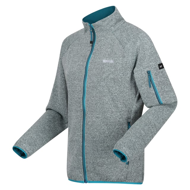 100% Recycled Polyester. Fabric: Fleece. Design: Logo. Fabric Technology: Durable. Neckline: High-Neck. Sleeve-Type: Long-Sleeved. Stretch Binding to Armholes & Hem. Pockets: 1 Sleeve Pocket, 2 Side Pockets, Zip. Fastening: Full Zip. 8 UK: 32 in. 10 UK: 34 in. 12 UK: 36 in. 14 UK: 38 in. 20 UK: 45 in. 22 UK: 48 in. 24 UK: 50 in. 26 UK: 52 in. 18 UK: 43 in. 16 UK: 40 in.