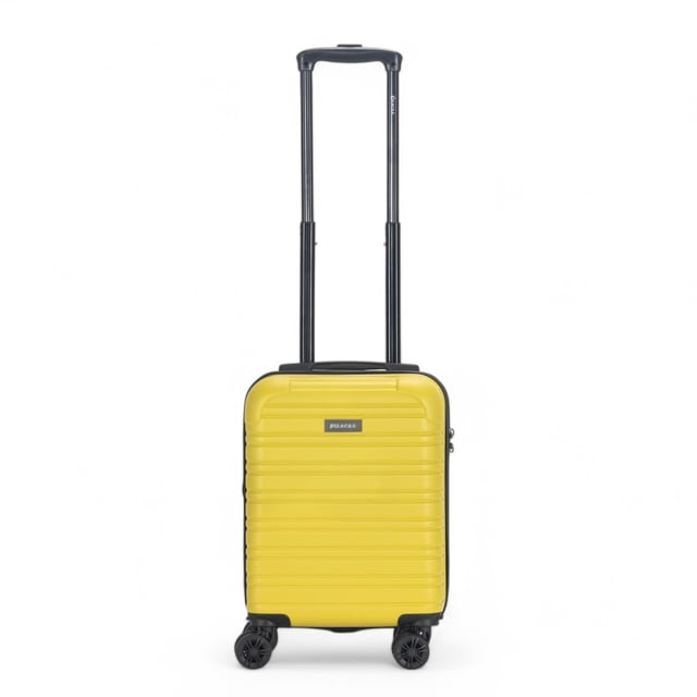Perfect for short trips or carry-on use, this Compact Hardshell Underseat Cabin Luggage combines durability, security, and smooth manoeuvrability. Ideal for travellers looking for a secure and lightweight option, this case ensures a hassle-free journey, Suitable for Wizz Air.
Features:
•	Durable Hardshell Construction – Tough and impact-resistant exterior protects your belongings during travel.
•	TSA Combination Lock – For your peace of mind, this suitcase includes a built-in TSA-approved combination lock that keeps your items secure while complying with travel regulations.
•	8-Wheel Spinner System – Smooth 360° rotation with dual 4-wheel design for easy handling, providing enhanced stability and effortless movement.
Size & Specifications:
•	Dimensions: 45 x 30 x 20 cm | Weight: 2.2 kg | Capacity: 23L (Suitable for Wizz Air)
Perfect for quick trips or as a carry-on, this compact suitcase is designed to meet travel needs without compromising on security and comfort.