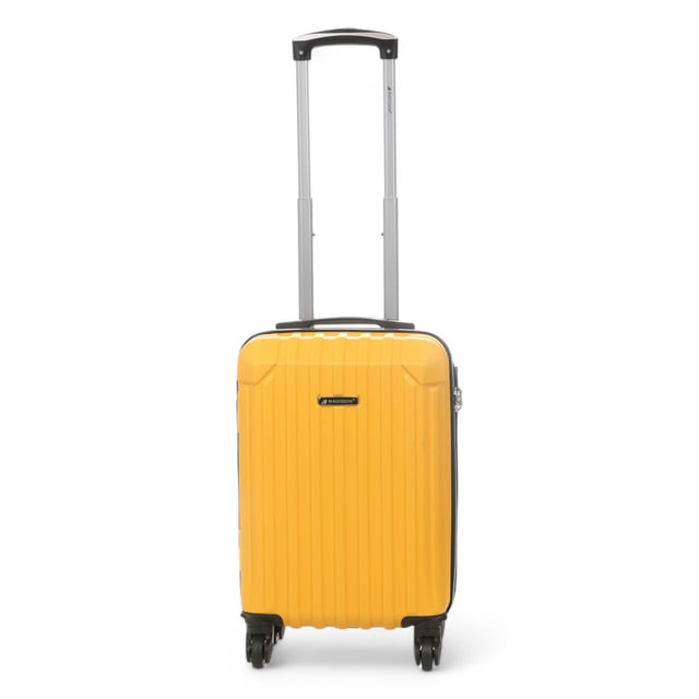 Reis vol vertrouwen met deze robuuste koffer voor onder de stoel, ontworpen voor veiligheid en bewegingsgemak. Gemaakt van duurzaam ABS, beschikt hij over een geïntegreerd combinatieslot voor verbeterde bescherming en een soepel 8-wiel spinnersysteem voor moeiteloze navigatie. Kenmerken: Geïntegreerd combinatieslot: Biedt veilig reizen met een ingebouwd, TSA-conform combinatieslot, zodat uw bezittingen veilig blijven en beveiligingsinspecties op de luchthaven zonder schade mogelijk zijn. 8-wiel spinnersysteem: Uitgerust met acht soepel rollende spinnerwielen, biedt dit systeem moeiteloze 360-graden manoeuvreerbaarheid, waardoor het gemakkelijk is om te navigeren op drukke luchthavens en treinstations. Duurzame ABS harde schaal: Gemaakt van hoogwaardig ABS-materiaal, biedt de harde schaal robuuste bescherming tegen stoten en krassen, zodat uw bezittingen tijdens uw reis veilig blijven. Specificaties: Afmetingen: 52 x 34 x 20 cm Gewicht: 2,1 kg Inhoud: 29 l