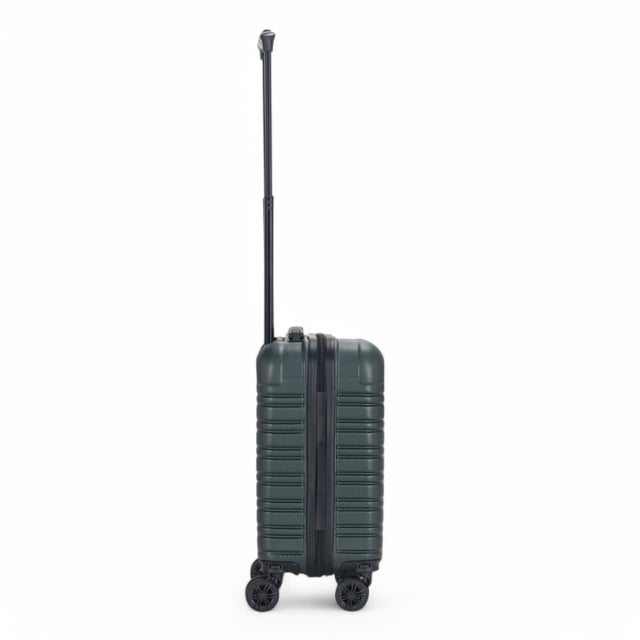 Perfect for short trips or carry-on use, this Compact Hardshell Underseat Cabin Luggage combines durability, security, and smooth manoeuvrability. Ideal for travellers looking for a secure and lightweight option, this case ensures a hassle-free journey, Suitable for Wizz Air.
Features:
•	Durable Hardshell Construction – Tough and impact-resistant exterior protects your belongings during travel.
•	TSA Combination Lock – For your peace of mind, this suitcase includes a built-in TSA-approved combination lock that keeps your items secure while complying with travel regulations.
•	8-Wheel Spinner System – Smooth 360° rotation with dual 4-wheel design for easy handling, providing enhanced stability and effortless movement.
Size & Specifications:
•	Dimensions: 45 x 30 x 20 cm | Weight: 2.2 kg | Capacity: 23L (Suitable for Wizz Air)
Perfect for quick trips or as a carry-on, this compact suitcase is designed to meet travel needs without compromising on security and comfort.
