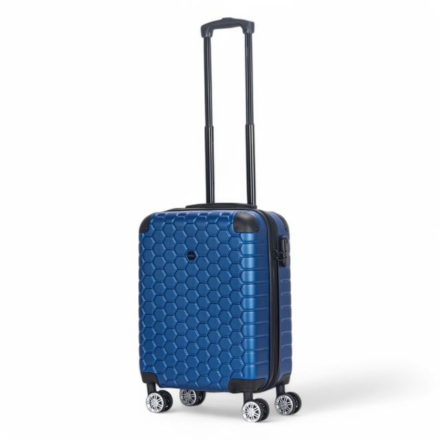 Deze hardshell handbagagekoffer is ontworpen voor de moderne reiziger en biedt een perfecte balans tussen duurzaamheid, veiligheid en extra ruimte. Of u nu zakelijk of privé vliegt, deze stijlvolle koffers zijn ontworpen om soepel en gemakkelijk te verplaatsen en uw bezittingen veilig te houden. Kenmerken: • Duurzaam hardshellontwerp - Stevige, slagvaste buitenkant om uw bagage te beschermen tegen stoten en stoten tijdens uw reis. • Geïntegreerd combinatieslot - Ingebouwd TSA-conform slot zorgt ervoor dat uw bagage veilig en gemakkelijk toegankelijk blijft voor de luchthavenbeveiliging. • 8-wiel spinnersysteem - Het dubbele ontwerp met 4 wielen zorgt voor soepele rotatie van 360°, waardoor het manoeuvreren van uw bagage een fluitje van een cent is. Afmetingen en specificaties: • Cabine: 55 x 40 x 20 cm | Gewicht: 2,9 kg | Inhoud: 37 l