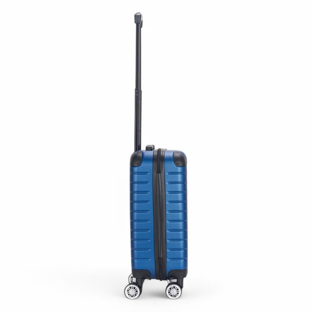 Deze hardshell handbagagekoffer is ontworpen voor de moderne reiziger en biedt een perfecte balans tussen duurzaamheid, veiligheid en extra ruimte. Of u nu zakelijk of privé vliegt, deze stijlvolle koffers zijn ontworpen om soepel en gemakkelijk te verplaatsen en uw bezittingen veilig te houden. Kenmerken: • Duurzaam hardshellontwerp - Stevige, slagvaste buitenkant om uw bagage te beschermen tegen stoten en stoten tijdens uw reis. • Geïntegreerd combinatieslot - Ingebouwd TSA-conform slot zorgt ervoor dat uw bagage veilig en gemakkelijk toegankelijk blijft voor de luchthavenbeveiliging. • 8-wiel spinnersysteem - Het dubbele ontwerp met 4 wielen zorgt voor soepele rotatie van 360°, waardoor het manoeuvreren van uw bagage een fluitje van een cent is. Afmetingen en specificaties: • Cabine: 55 x 40 x 20 cm | Gewicht: 2,9 kg | Inhoud: 37 l