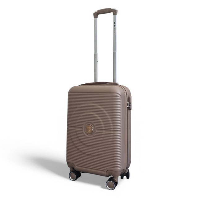 Tackle every trip with confidence using this Hardshell Cabin Luggage. Designed for durability, smooth handling, and secure storage, this cabin suitcase is perfect for holidays and everyday travel. With its solid build and practical features, you'll enjoy stress-free packing and easy airport navigation.
Features:
•	Durable Hardshell Exterior – Tough outer shell helps protect your belongings from impact and rough handling during transit.
•	Integrated Combination Lock – Keep your items safe with a built-in lock that complies with international airport security standards.
•	8-Wheel Spinner System – Double 360° wheels provide smooth, stable rolling in any direction, making it easy to glide through busy terminals.
•	Lightweight & Travel-Ready – Strong yet light design ensures easy lifting and effortless manoeuvring.
Size & Specifications:
•	Cabin: 56 x 35 x 20 cm | Weight: 2.5 kg | Capacity: 35L