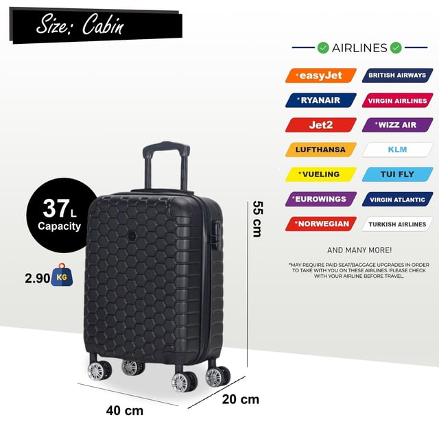 Cabin Max Valigia 55x40 Cabin Bag 55 X 40 X 20 Cm Valigia 55 X 40 - Main Image