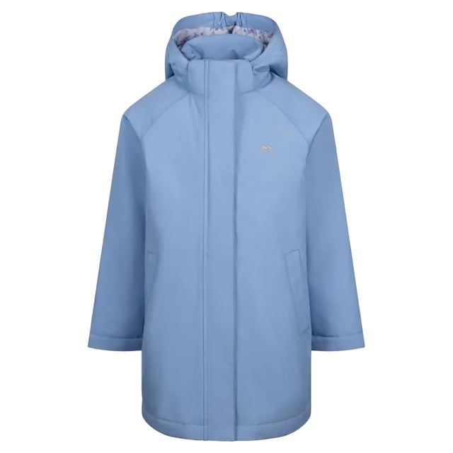 100% Polyester. Shell: PU-coating. Voering: Bedrukt. Ontwerp: Logo. Stoftechnologie: Duurzaam, TP50, Waterdicht. Omkeerbare manchet, gewatteerd. Halslijn: Kapitein. Mouwtype: Met lange mouwen. Kenmerken van de kap: Afneembare kap. Lengte: Lang. Zakken: 2 Lagere zakken. Bevestiging: Volledige ritssluiting. 11-12 jaar: 31 in. 3-4 jaar: 22 in. 5-6 jaar: 24 in. 7-8 jaar: 26 in. 9-10 jaar: 28 in. 2-3 jaar: 21 in.