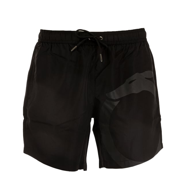 Mit den Beach Boxershorts von Trussardi, bei denen Komfort und Design in perfekter Balance zueinander stehen, wird Ihr Stil am Strand aufgewertet. Sie sind aus leichten, schnell trocknenden Stoffen gefertigt und zeichnen sich durch einen modernen Schnitt und raffinierte Details aus. Die raffinierten Muster und die vielseitige Passform machen sie ideal für jeden Moment des Tages, vom Entspannen unter dem Sonnenschirm bis zum Aperitif mit Blick aufs Meer.