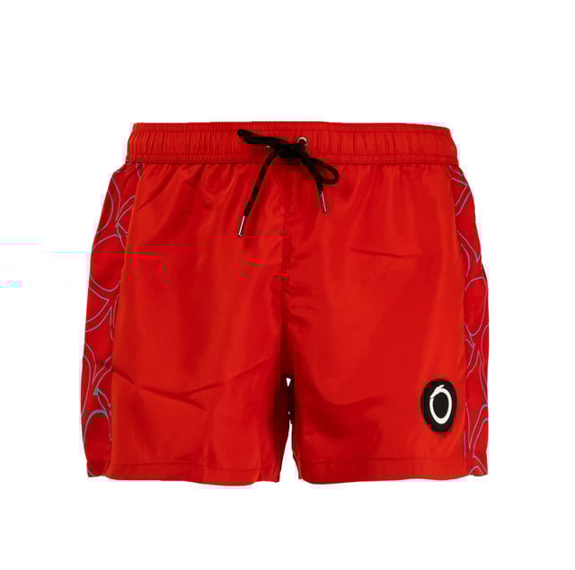 Verhoog je stijl op het strand met de strandboxershort van Trussardi, waarin comfort en design perfect in balans zijn. Ze zijn gemaakt van lichtgewicht, sneldrogende stoffen en onderscheiden zich door hun moderne snit en verfijnde details. De verfijnde patronen en veelzijdige pasvorm maken ze ideaal voor elk moment van de dag, van ontspannen onder de parasol tot genieten van een aperitief met uitzicht op zee.