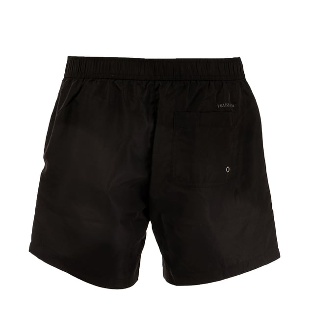 Verhoog je stijl op het strand met de strandboxershort van Trussardi, waarin comfort en design perfect in balans zijn. Ze zijn gemaakt van lichtgewicht, sneldrogende stoffen en onderscheiden zich door hun moderne snit en verfijnde details. De verfijnde patronen en veelzijdige pasvorm maken ze ideaal voor elk moment van de dag, van ontspannen onder de parasol tot genieten van een aperitief met uitzicht op zee.