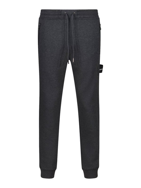 These premium joggers from LUKE are crafted from a smooth luxe touch fabrication, detailed with metal trims, and feature handy zip pockets, perfect for all your essentials. They are fitted with a comfy drawcord waistband for a customised fit and are detailed with a detachable striped tape on the left leg. The look is then signed off with the brands iconic shiny raised metal lion felt badge.