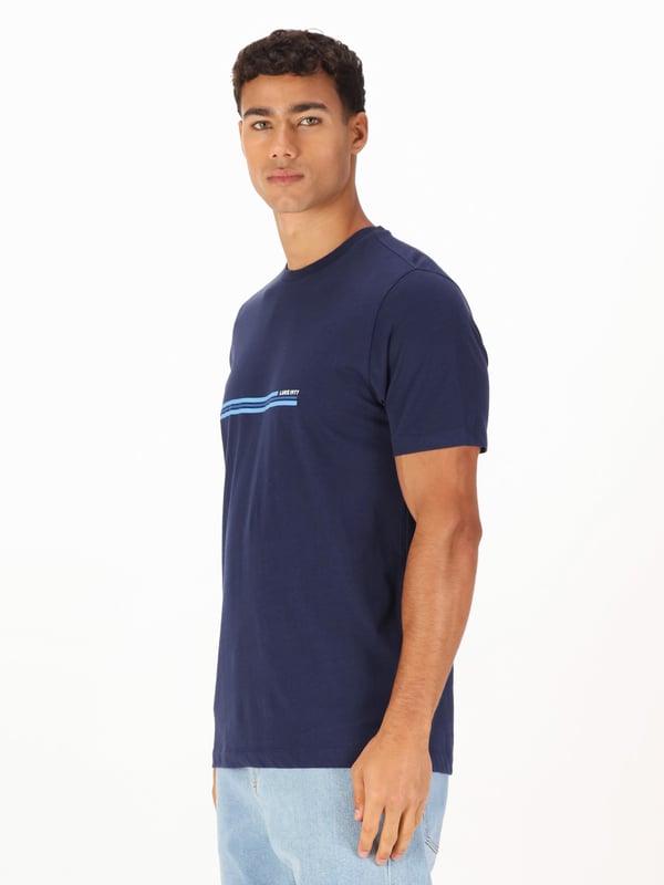 Comfortable, cool and classic, this crew neck tee from LUKE is cut from pure cotton jersey and features a LUKE EST. 1977 chest print. It is detailed with a soft rib neck for all day comfort.