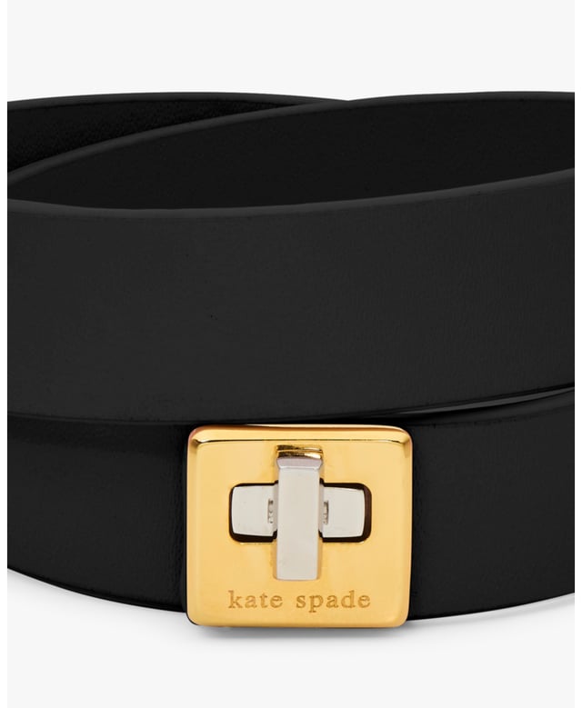 Leather Double Wrap Bracelet, Leather Double Wrap Bracelet,  Length: 38.00 Cm
