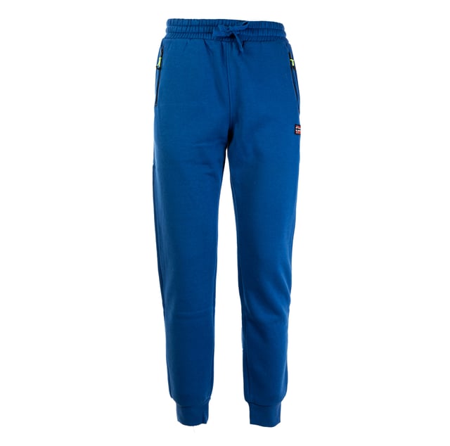 Heren sportbroek van het merk Scuola Nautica Italiana, gemaakt van hoogwaardige stoffen om comfort en bewegingsvrijheid te garanderen. Ideaal voor vrije tijd of lichamelijke activiteit, met een modern design en fijne details, zoals functionele zakken en elegante afwerkingen, geïnspireerd op de Italiaanse nautische stijl. Perfect voor wie praktisch wil zijn zonder aan stijl in te boeten.