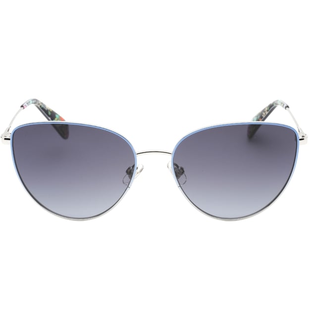 Experience luxury and sophistication with the Kate Spade Sunglass. Crafted from the finest materials, these sleek sunglasses feature 100% UVA/UVB protection and refined metallic accents. Admire the sophisticated Kate Spade style with these timeless sunglasses., Silver Sunglass, Nose Bridge Width = 16mm, Lens Width = 55mm, Arm Length = 140mm, Sunglasses, Sunglasses Case, Cleaning Cloth and Care Instructions all Included, 100% Protection Against UVA & UVB Sunlight and Conform to British Standard EN 1836:2005, Silver Sunglasses