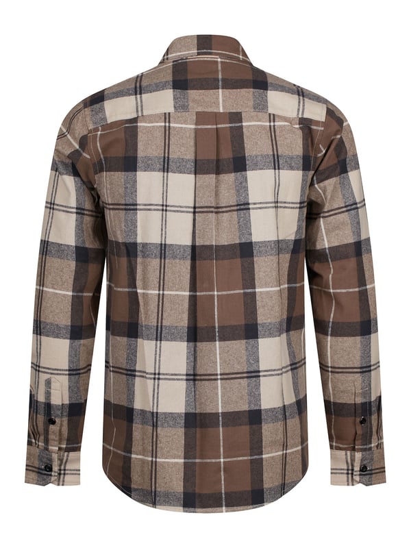 The perfect smart-casual addition to your transitional wardrobe, the EIGHTOAKS checked overshirt from LUKE comes complete with a left chest pocket that features two shiny black LUKE buttons. Crafted from pure cotton, the shirt is soft to the touch and guarantees a comfortable fit with every wear. The look is complete with the Iconic LUKE EST. 1977 woven badge on the left arm.