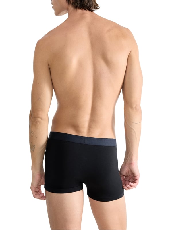 Sloggi Mens EVER Ease Short C2P. Multipack of thermoregulating mens underwear made with natural cotton. Mens boxer briefs with a lined pouch. The product is recommended for gentle machine wash only.