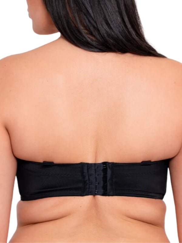 Introducing the Curvy Kate Luxe-Updated strapless bra! As a bestseller, we've updated and perfected this go-to. With its beautiful balcony shape and padding to enhance your bust, you'll look fabulous any time of day. And don't worry - it's secure with its vertical flat seamed cups and supportive inner side sling, plus a silicone grip on the band to keep it firmly in place. It fastens with a hook and eye closure and the multi-way adjustable strap gives you control over how it fits. The plain opaque fabric is perfect for everyday classic wear that you can rely on. Look no further than this must-have for comfortable support that looks great!

Bestseller has had a makeover
Must-have especially for bigger busts
Flattering balcony shape
Padding enhances your bust
Vertical flat seamed cups that ensure a secure fit
Supportive inner side sling
Silicone grip at the band to keep it in place
Underwired
Hook and eye closure
Multi-way adjustable straps
Plain opaque fabric for daily and classic wear
Country of origin: China&nbsp;
Composition: Main: 84% Nylon | 16% Elastane
Composition: Lining: 100% Nylon
Composition: Lining 2: 100% Polyester
Composition: Wing Mesh: 77% Nylon | 23% Elastane | Excluding trims
Listed in UK sizes